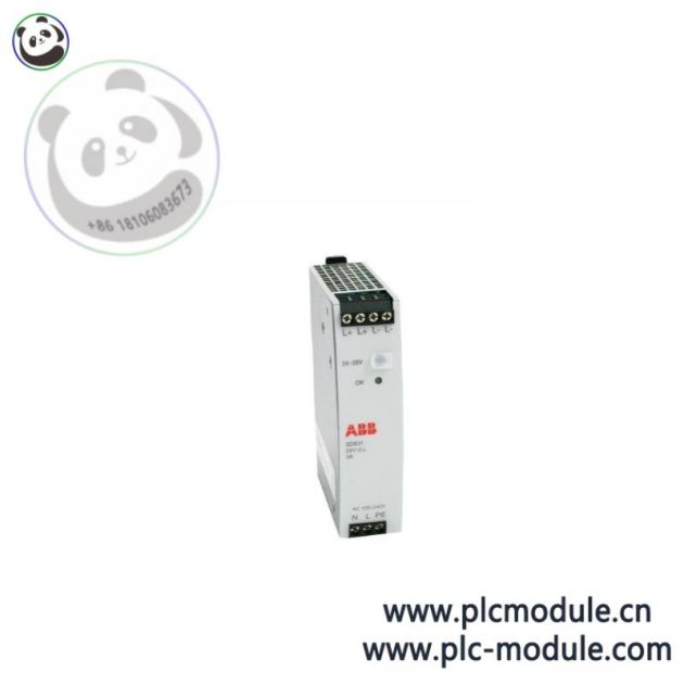 ABB SD831 Controller Module - Low Absolute Shockwave Characteristics