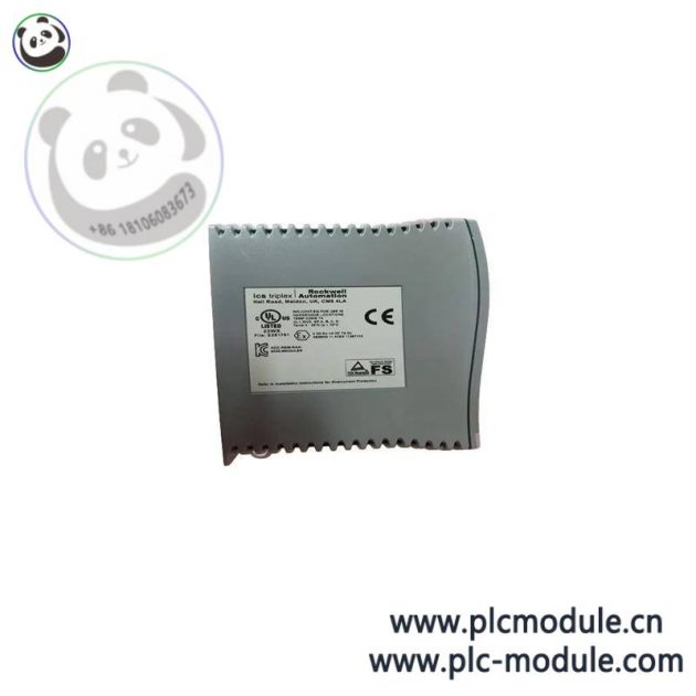 ICS TRIPLEX T8191 Single Slot PLC Module Card Transmitter Sensor